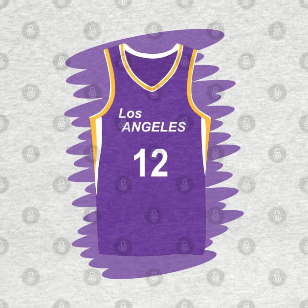 Uniform number 12 of the Los Angeles Sparks by GiCapgraphics